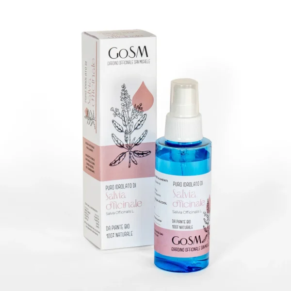 idrolato naturale fresco Salvia Officinale